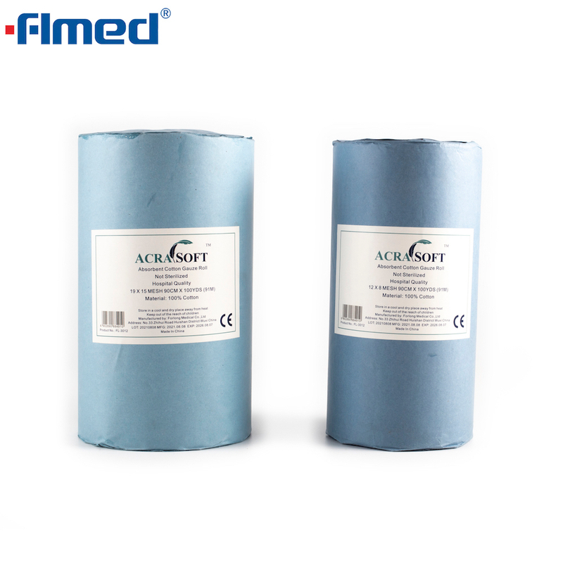 4-warta chłonna gazy 36 cali*100 jardów medycznej bułki z gazy. Rolka gazy